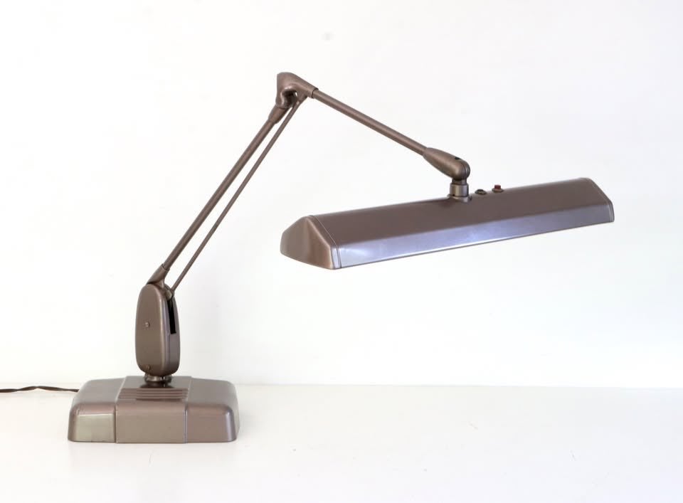 Vintage Dazor "Floating Fixture" bureaulamp, Enlèvement