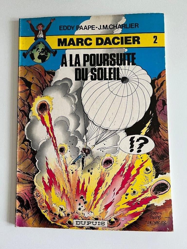 BD Marc Dacier À la poursuite du soleil, Livres, Enlèvement ou Envoi, Une BD, Paape - Charlier, Utilisé