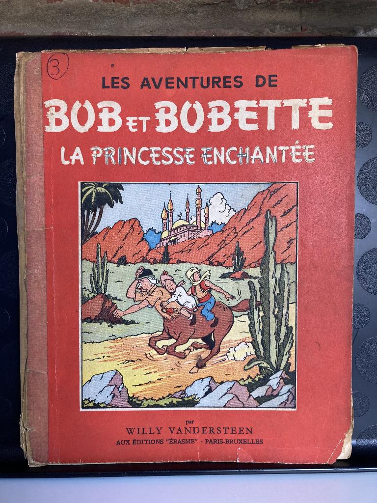 Lot anciennes BD Bob et Bobette, Plusieurs BD, Enlèvement ou Envoi, Utilisé, Willy Vandersteen