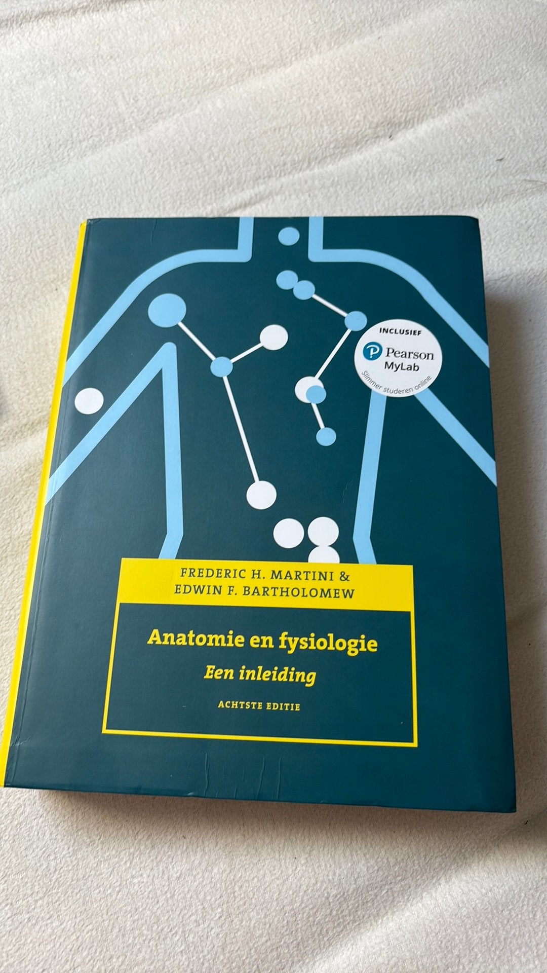 Anatomie en fysiologie, 8e editie met MyLab NL, Boeken, Ophalen of Verzenden, Nederlands, Frederic H. Martini; Edwin F. Bartholomew
