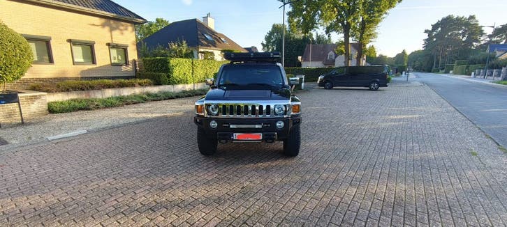 hummer h3, Auto's, Automaat, Elektrische ramen, 3500 cc, Zwart