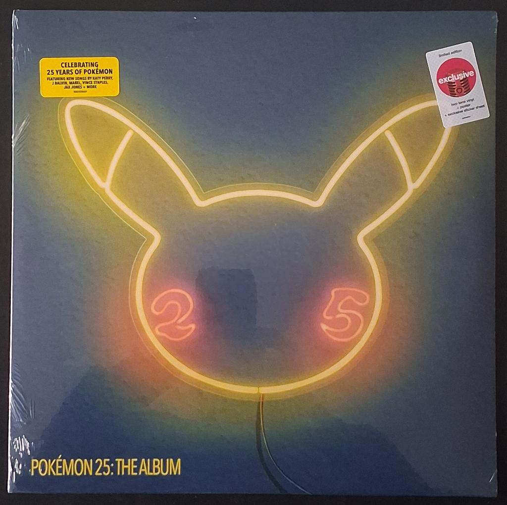LP Pokémon 25: The Album (Limited Edition - Red/White Split), Cd's en Dvd's, Limited edition, Ophalen of Verzenden, Nieuw in verpakking