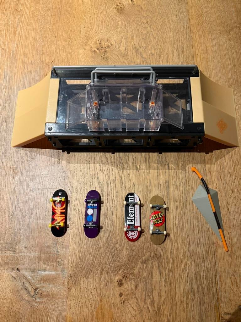 Teckdeck skatepark, Ophalen, Zo goed als nieuw
