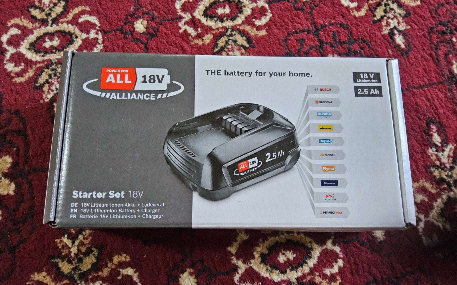 Kit de démarrage à batterie 18 V Bosch, neuf dans la boîte,, Enlèvement ou Envoi