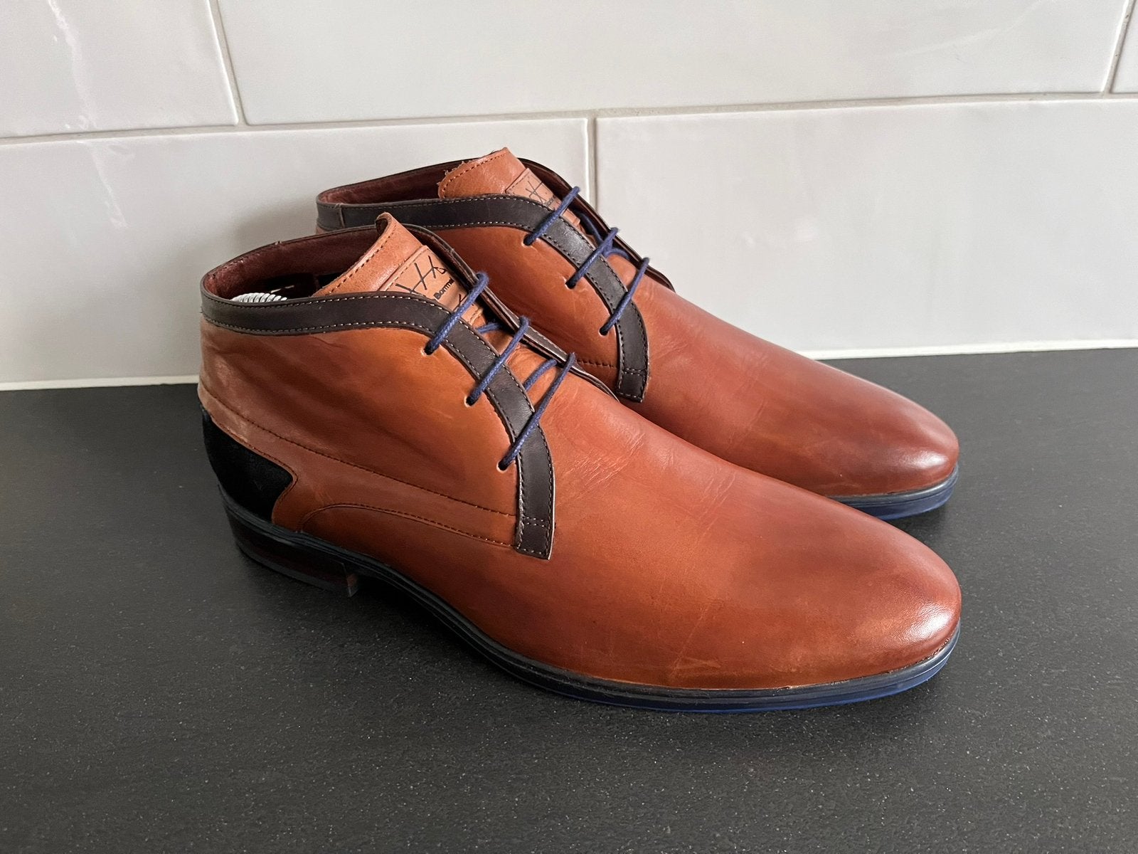 Floris van Bommel herenschoenen maat 7.5 / 41.5, Vêtements | Hommes, Enlèvement ou Envoi, Comme neuf, Autres couleurs, Chaussures à lacets
