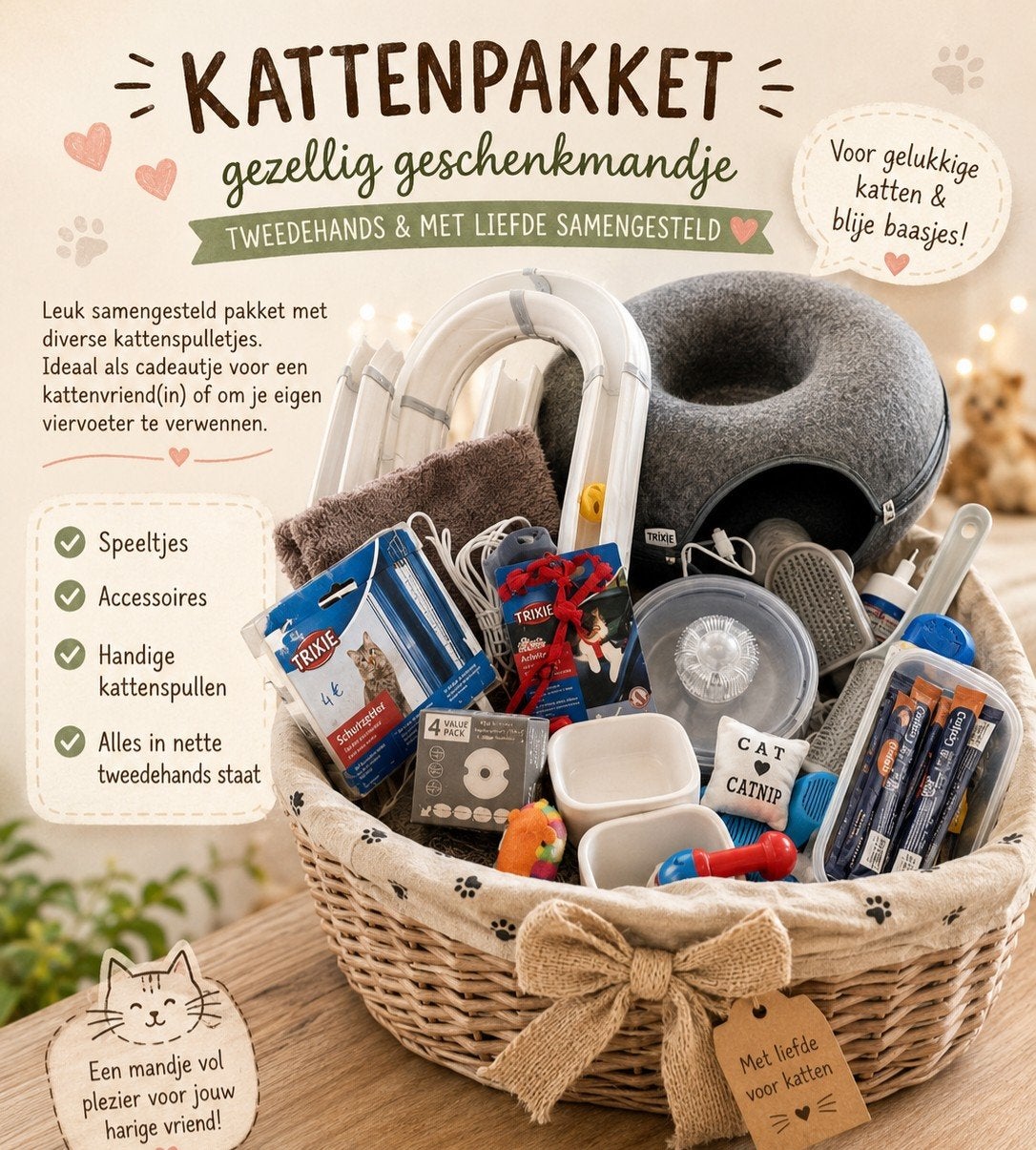 Kattenpakket, Ophalen