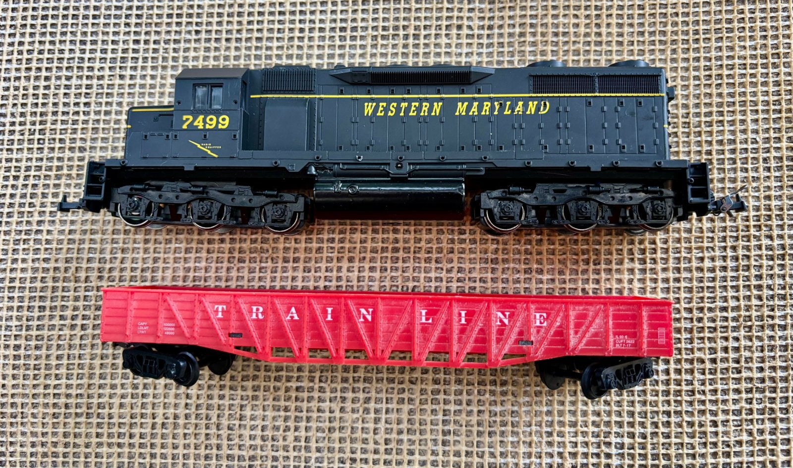 Amerikaanse motor „Western Maryland” Mehano HO, Ophalen of Verzenden, Zo goed als nieuw