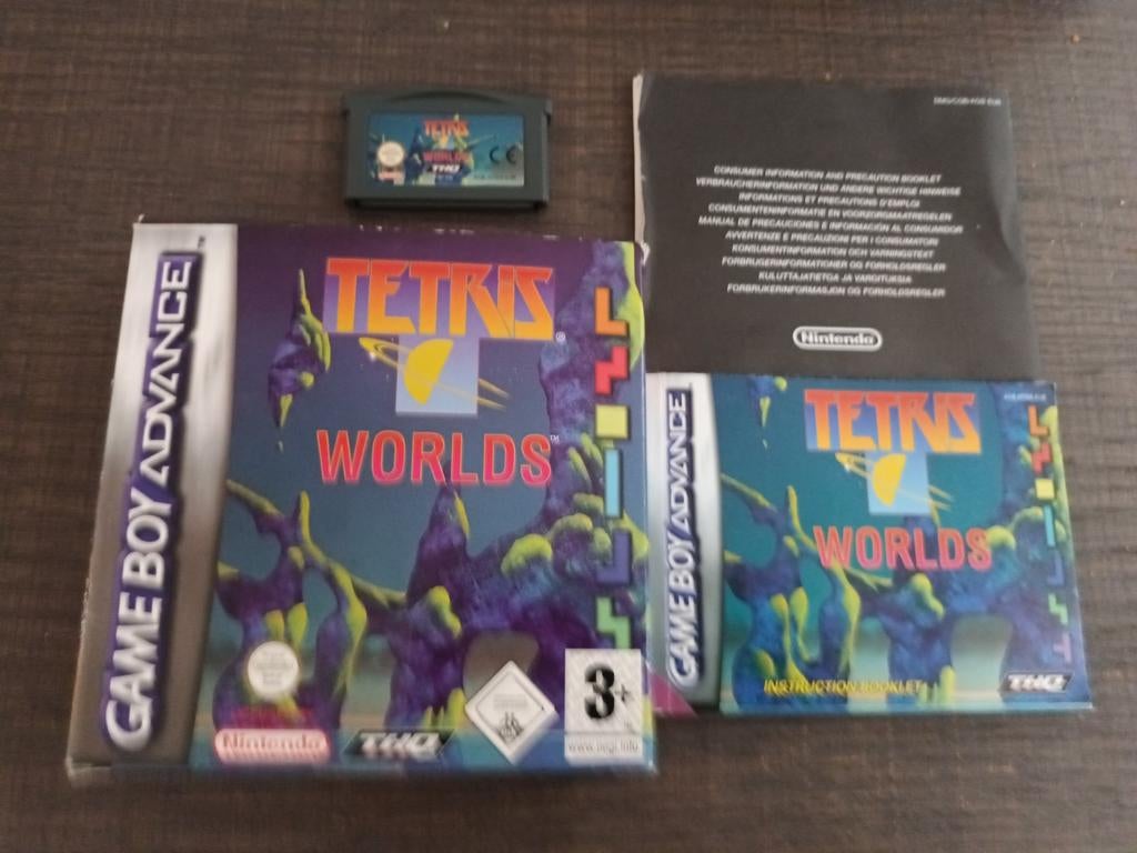 Nintendo Game Boy Advance Tetris Worlds, Ophalen of Verzenden