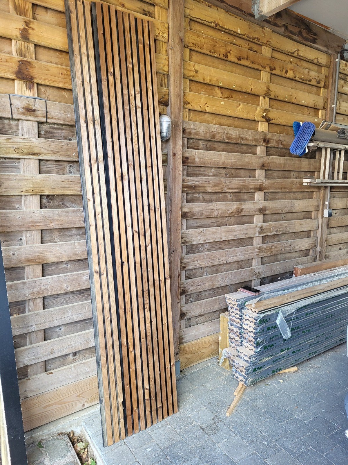 NIEUW Thermowood ingekleurde planché, Tuin en Terras, Ophalen, Nieuw