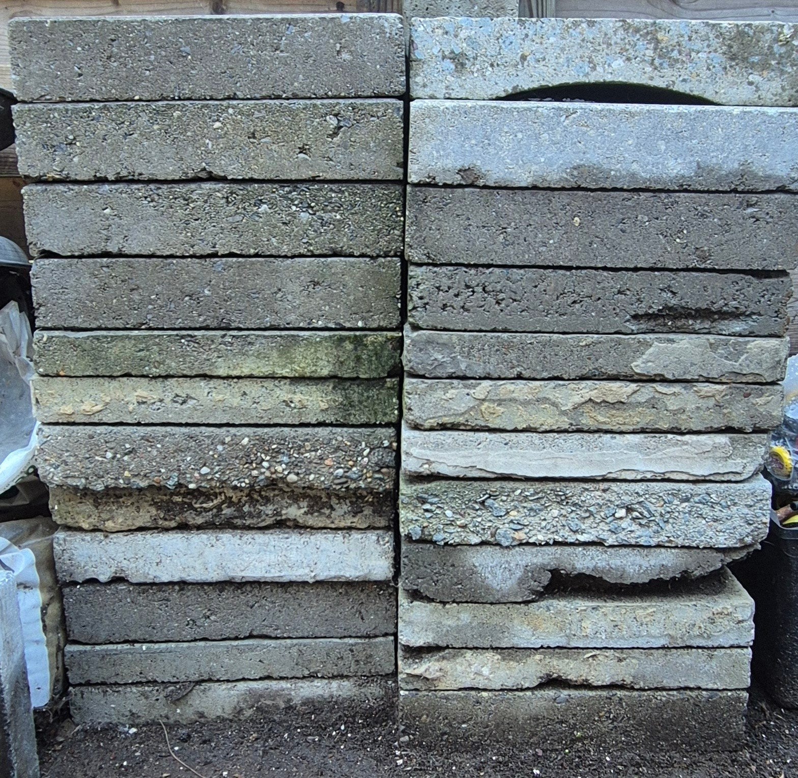 beton Tegels, Enlèvement, Béton