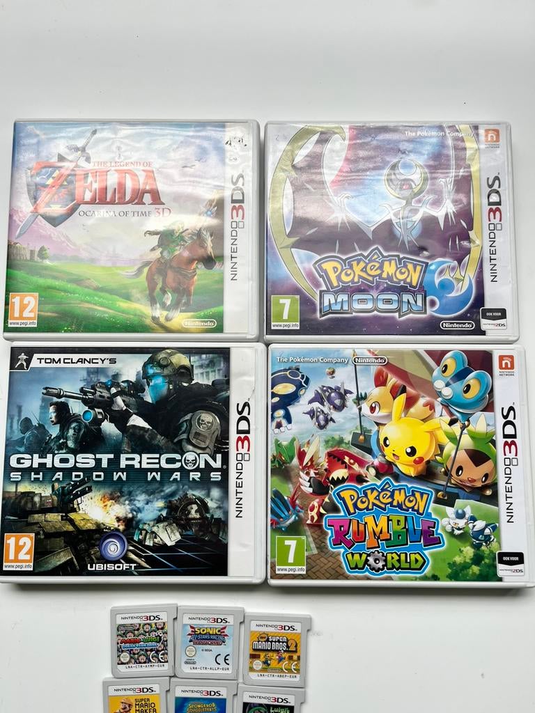 Nintendo 3DS games,, Games en Spelcomputers, Ophalen, Zo goed als nieuw