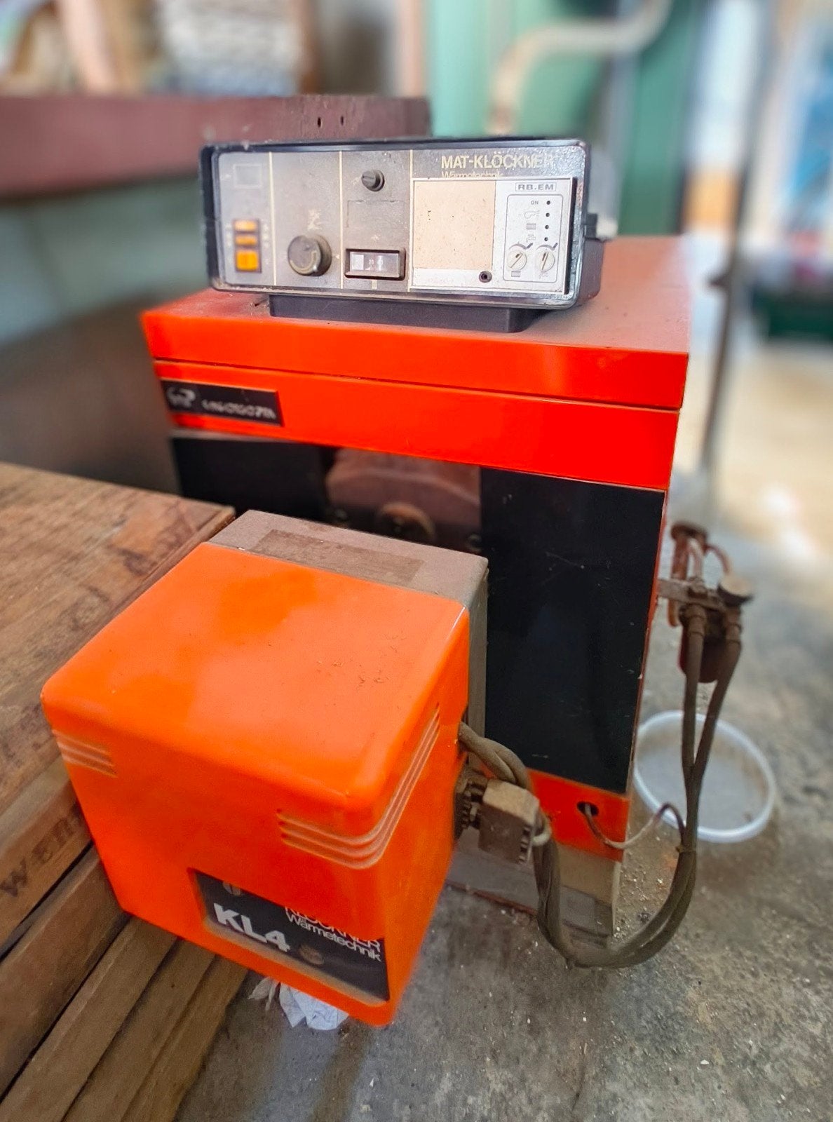 Stookolieketel - gratis, Doe-het-zelf en Bouw, Chauffageketels en Boilers, Ophalen