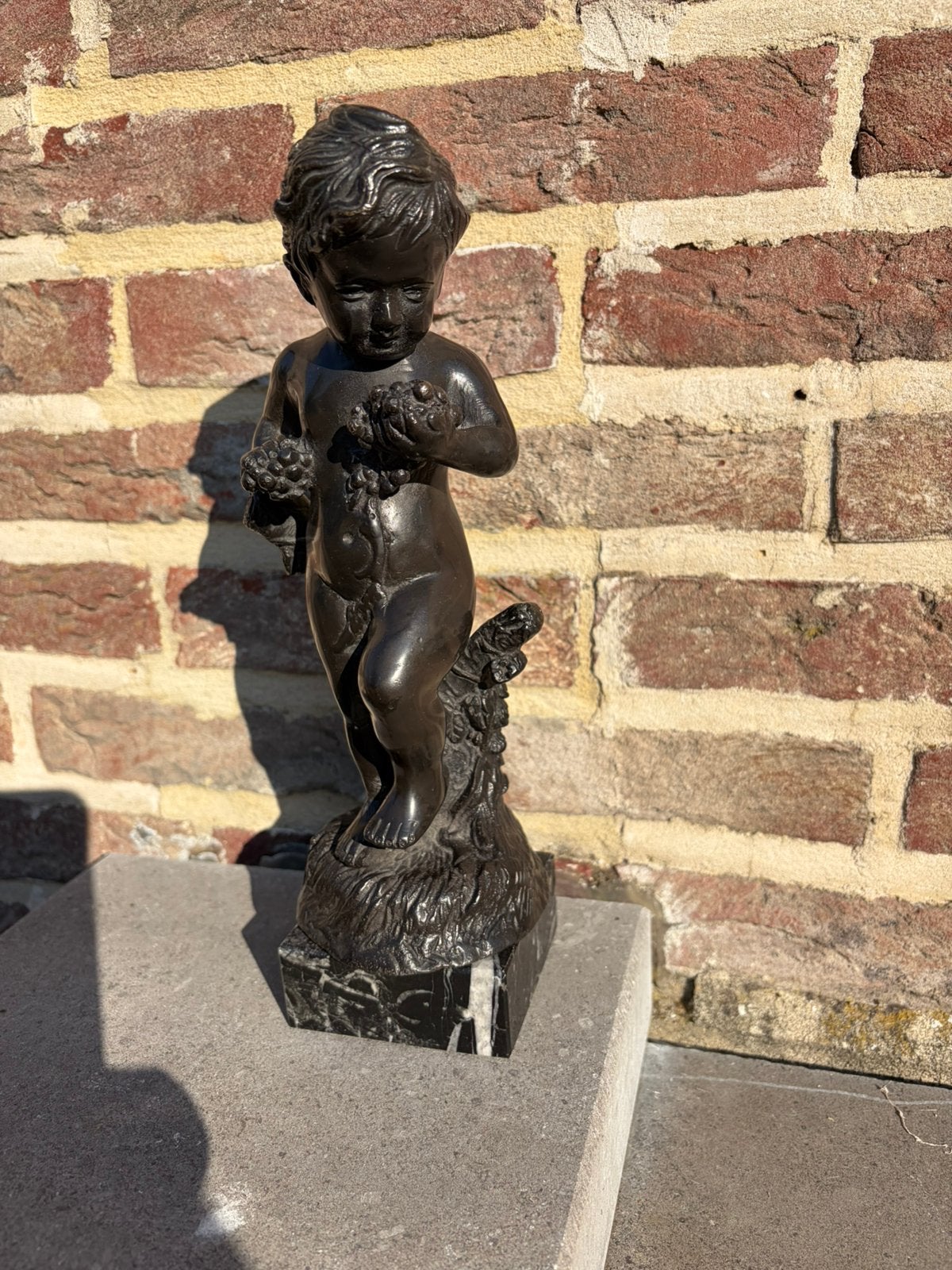 Bronzen beeld moreau, Antiek en Kunst, Ophalen, Brons