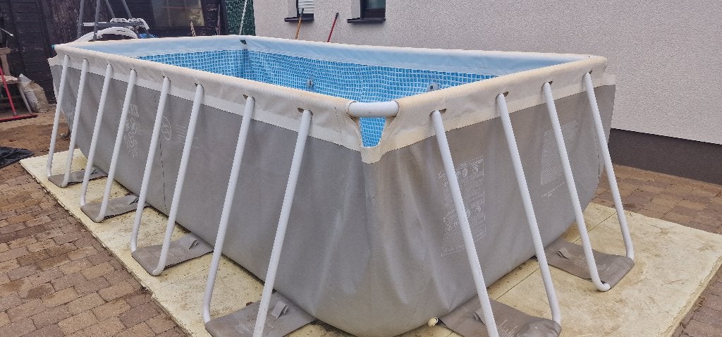Piscine en bon état, Jardin & Terrasse, Piscines, 200 à 400 cm, Enlèvement, Utilisé, 80 à 120 cm