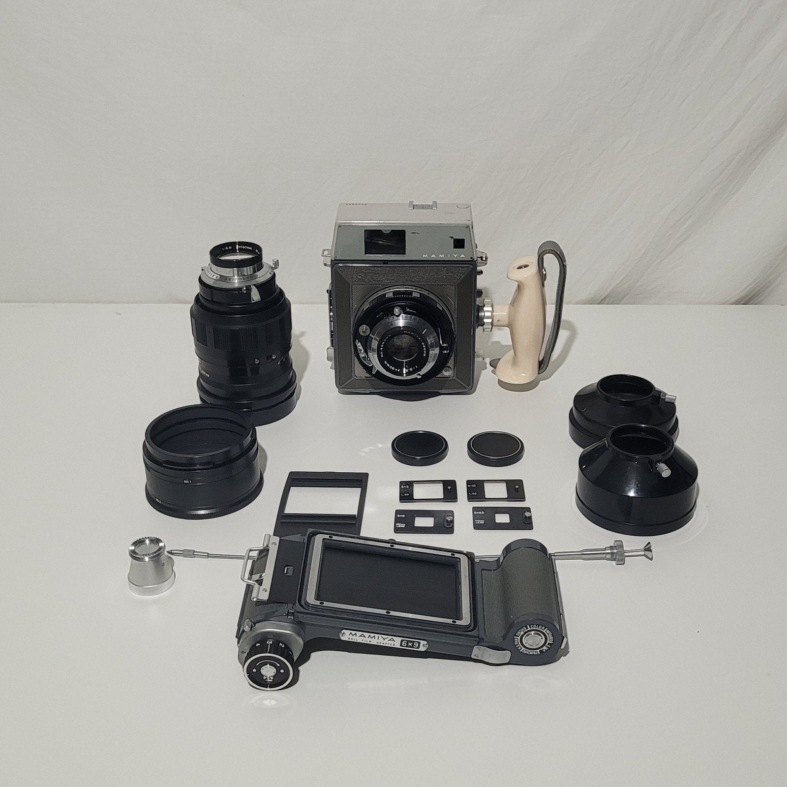 Kit complet Mamiya Press Standard de format moyen — Testé et, Enlèvement