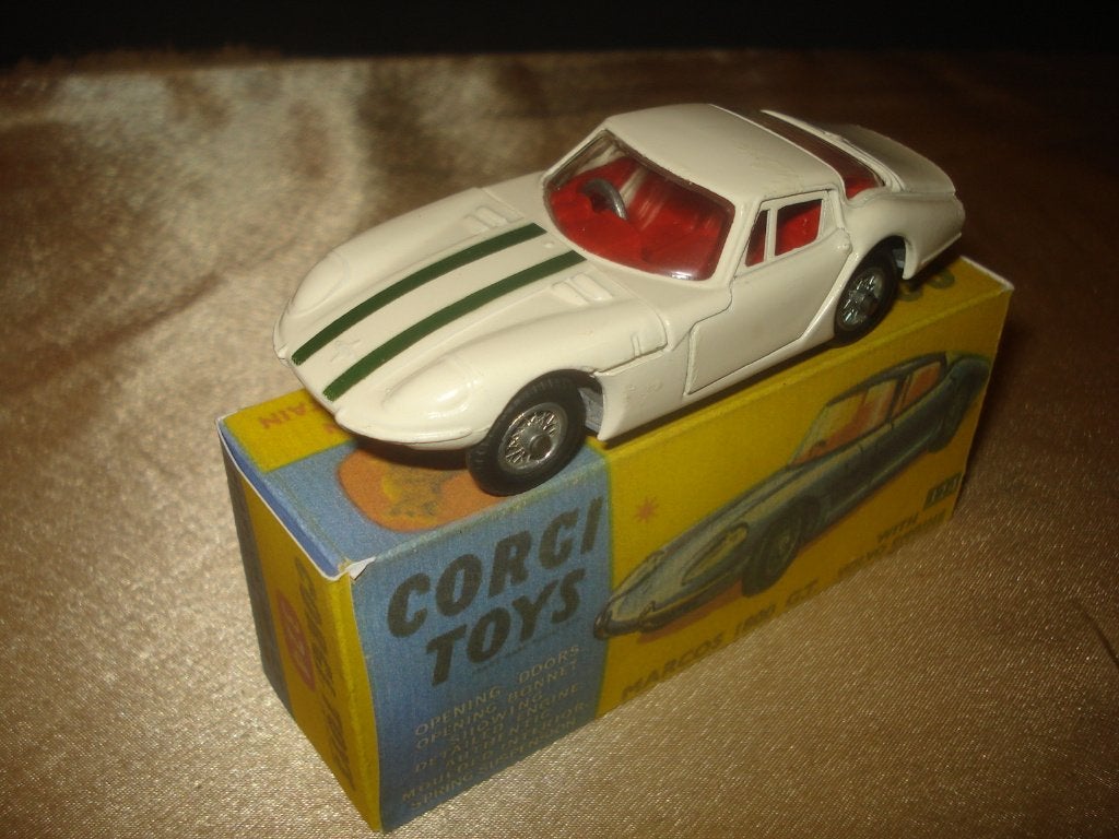 Corgi Toys Ancienne Marcos 1800 GT avec Boîte, Enlèvement ou Envoi, Comme neuf, Voiture, Corgi
