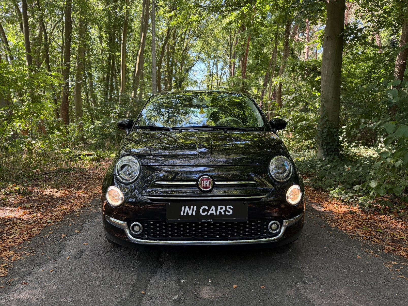 Fiat 500 Benzine, Auto's, Voorwielaandrijving, 4 zetels, 4 cilinders, Leder en Stof