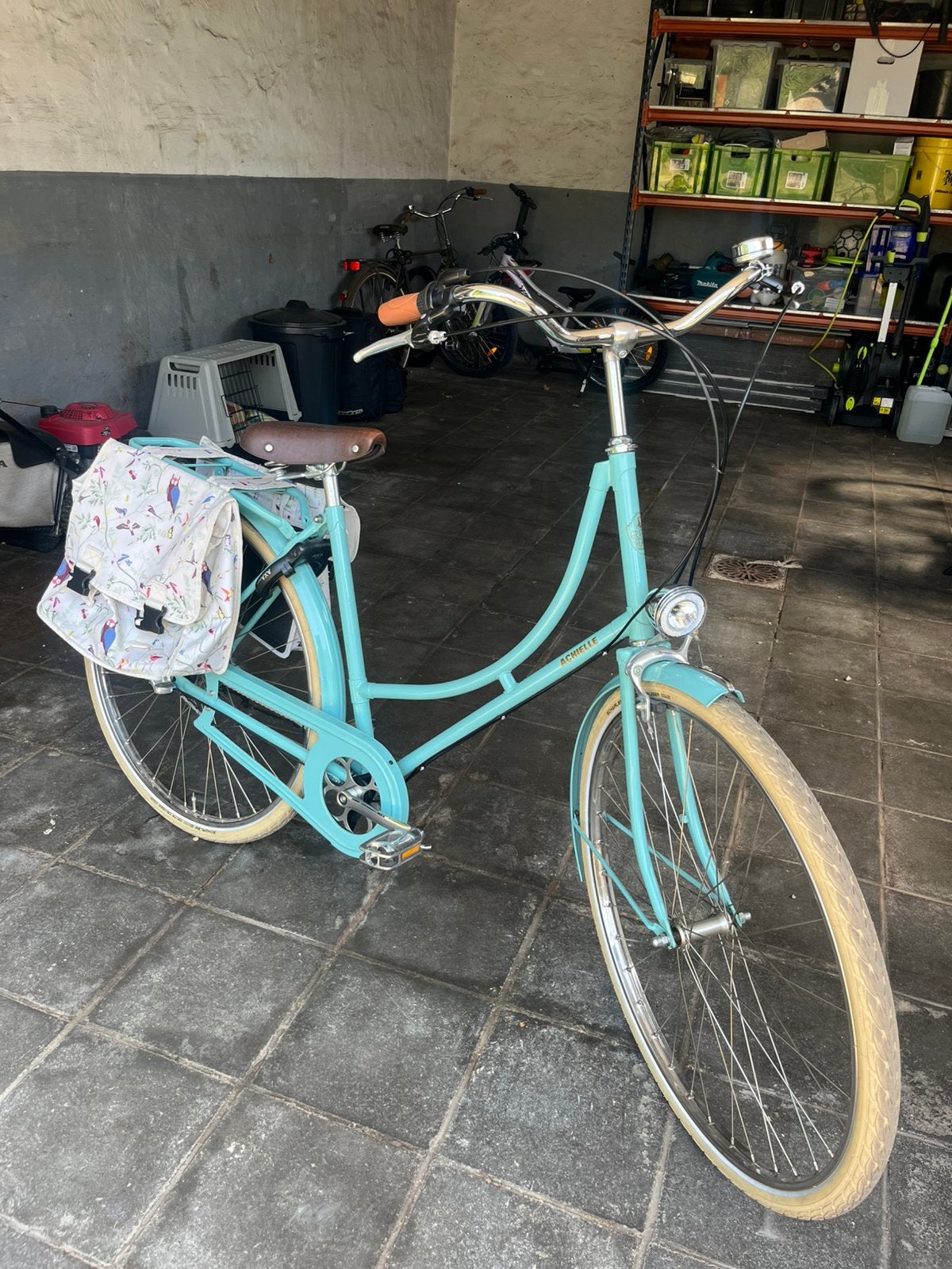 Damesfiets Achille retro, Ophalen, Zo goed als nieuw