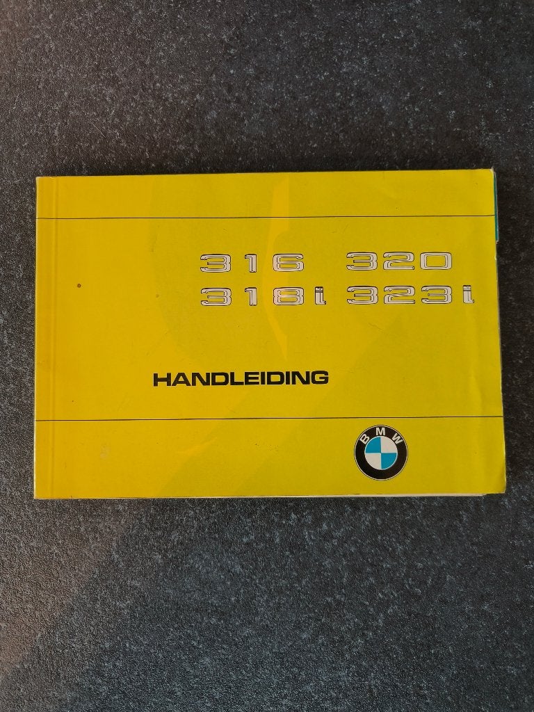 manuel d'origine BMW E21 315 - 323i, Enlèvement ou Envoi