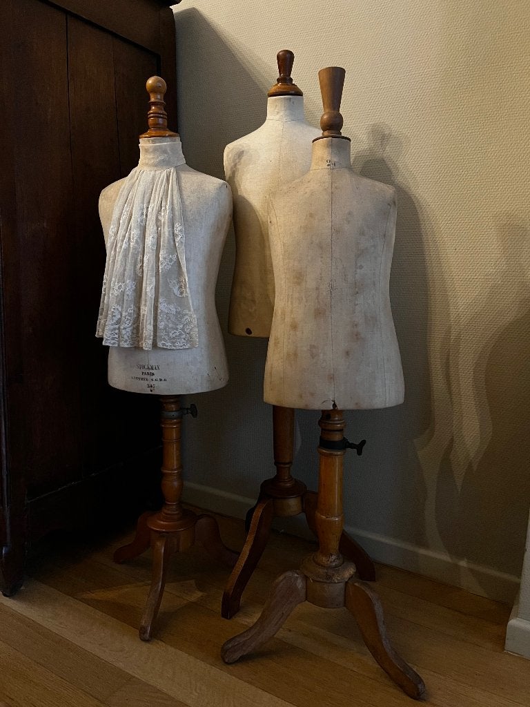 3 mannequinpoppen, Antiek en Kunst, Ophalen