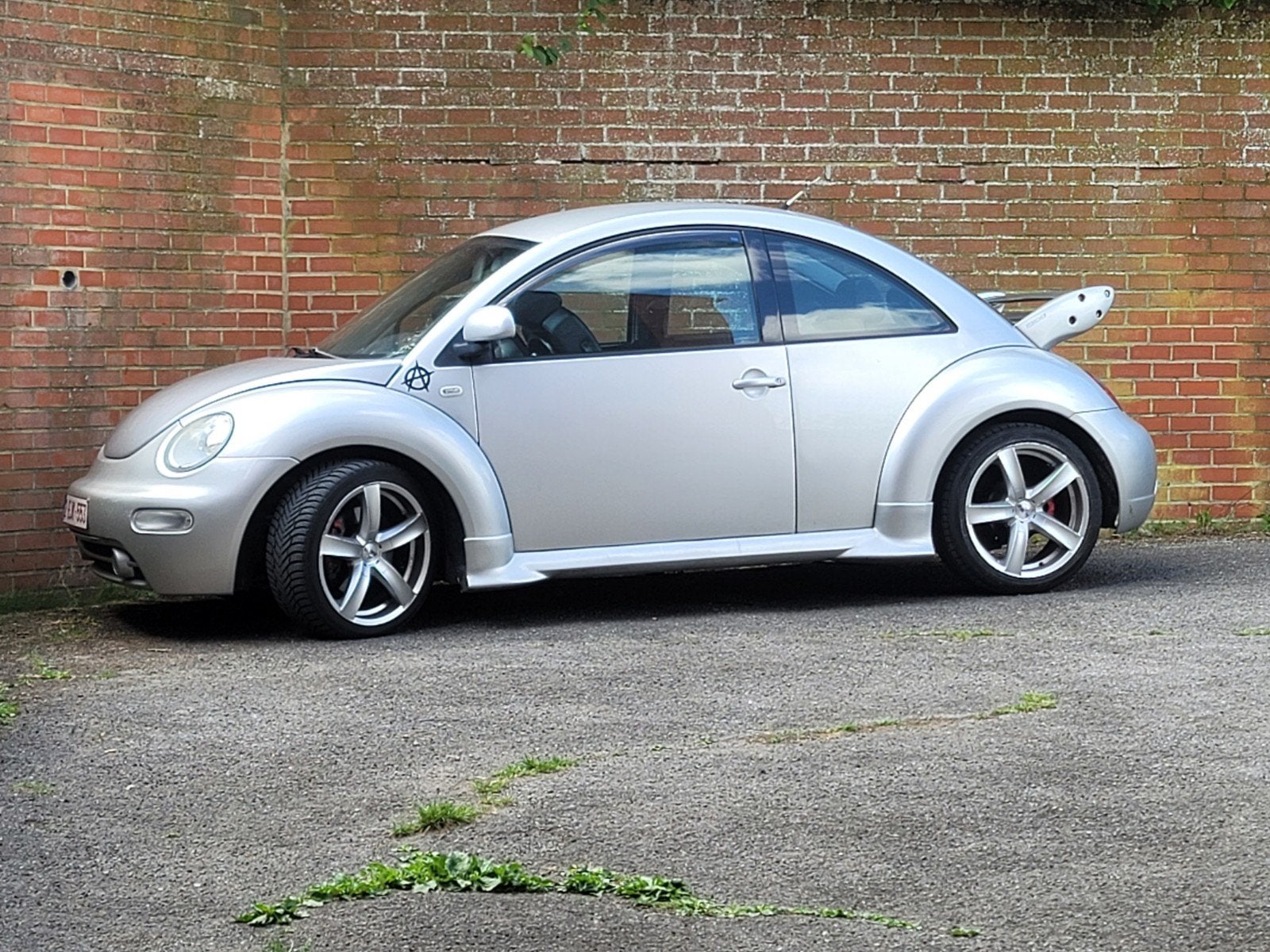 New Beetle 1.8T 20v, Autos, Cuir, Argent ou Gris, Achat, Boîte manuelle