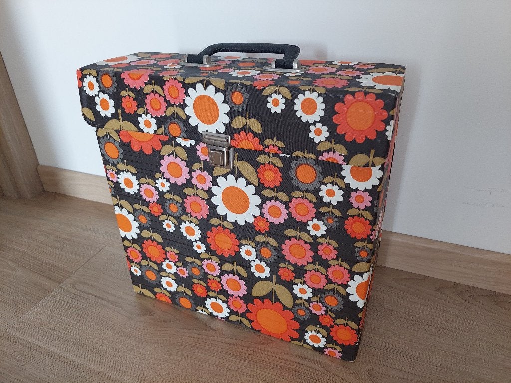 LP platenkoffer/opbergkoffer, Musique & Instruments, Boîtiers & Valises, Utilisé, Enlèvement