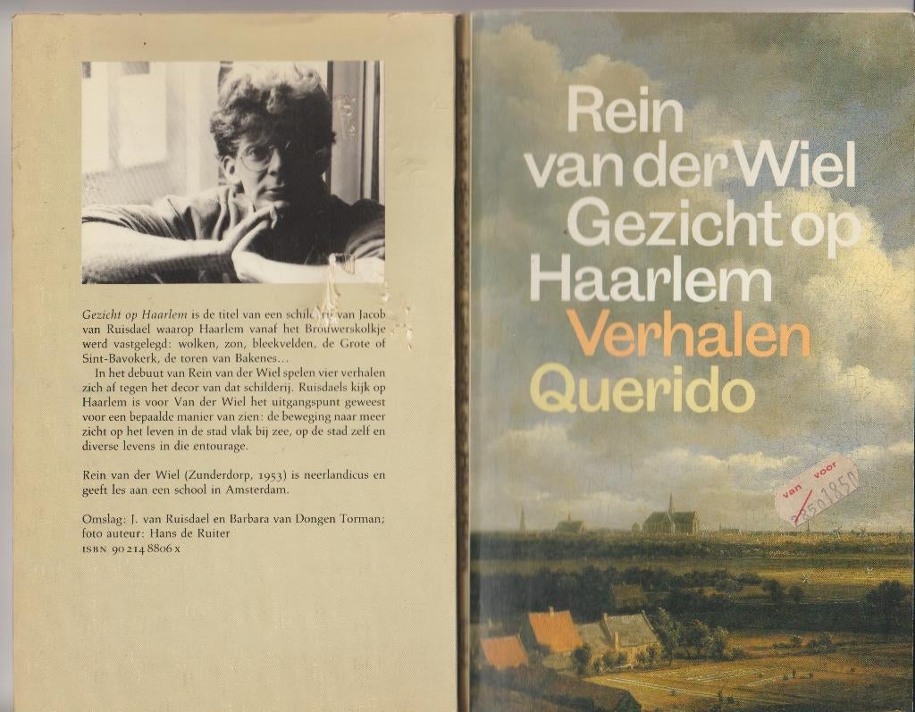 Gezicht op Haarlem 9789021488066 Rein van der Wiel, Boeken, Rein van der Wiel, Ophalen of Verzenden, Zo goed als nieuw, Nederland