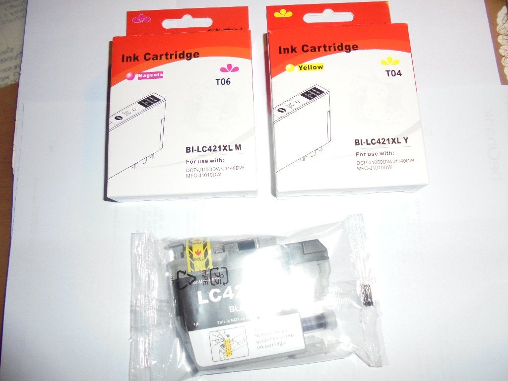 Inktpatronen LC421 XL, Computers en Software, Ophalen of Verzenden, Nieuw, Cartridge, Canon