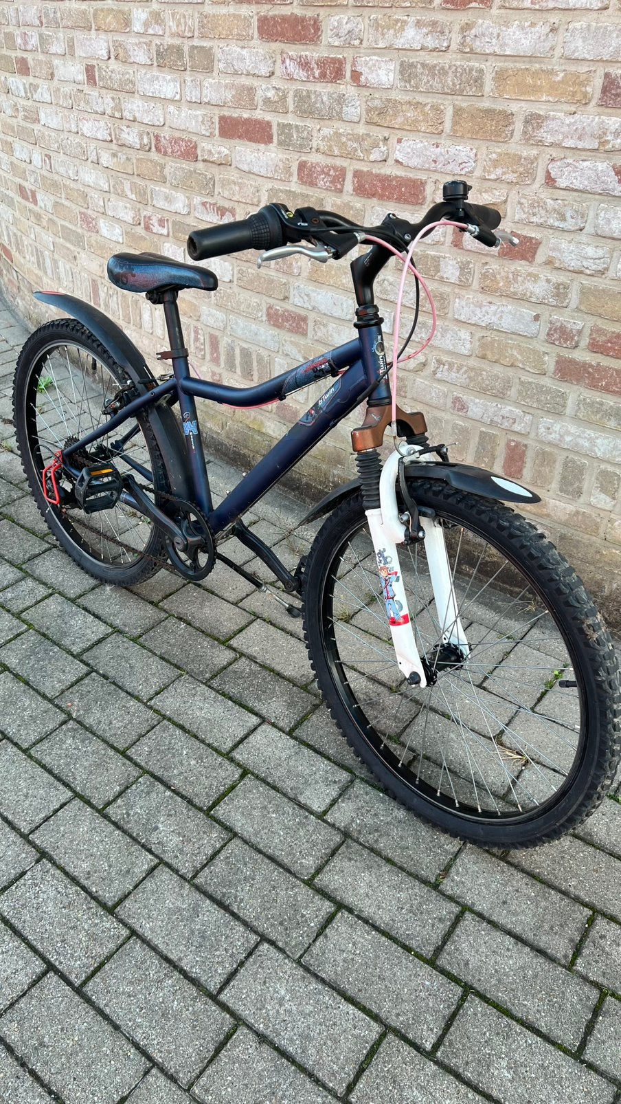 Mtb 24’’ b-twin, Vitesses, Enlèvement, Utilisé, Frein sur jante