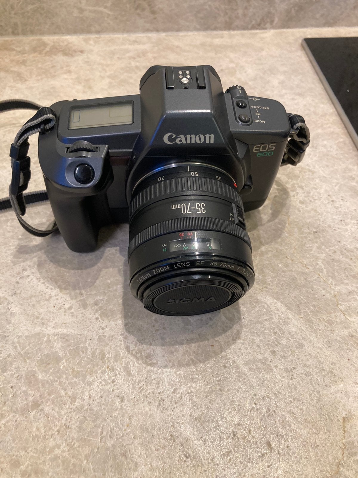 Fotocamera Canon EOS 600, Audio, Tv en Foto, Ophalen, Zo goed als nieuw, Canon