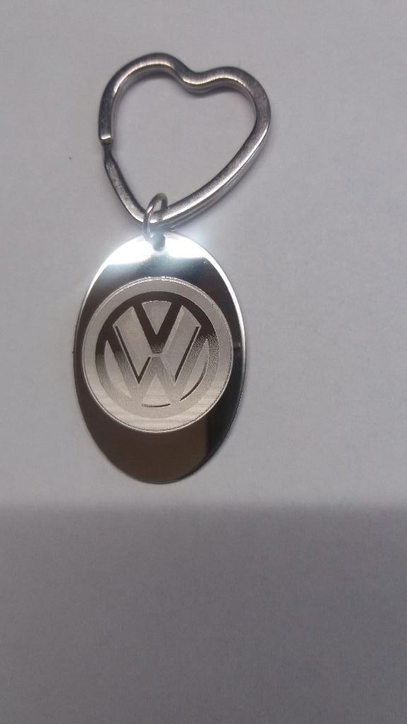Porte clés acier :  V W, Enlèvement ou Envoi, Neuf, Marque