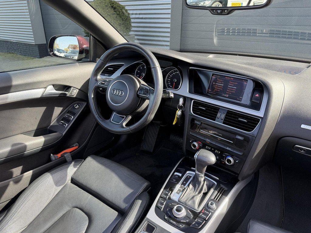 Audi A5 Cabriolet 1.8 TFSI Pro Line | Navigatie | Nek/Stoelv, Auto's, Audi, Gebruikt, 4 cilinders, Cabriolet, Leder