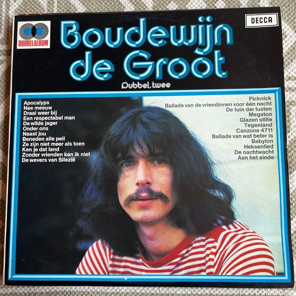 Boudewijn de Groot – Dubbel, Twee, Enlèvement ou Envoi, Utilisé, LP