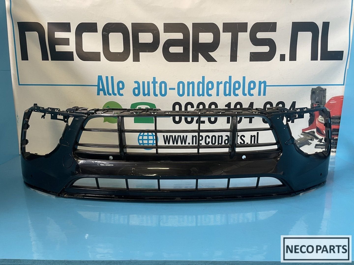 PORSCHE MACAN 95B BUMPER VOORBUMPER ALLES LEVERBAAR !!!, Gebruikt, -, -, Porsche