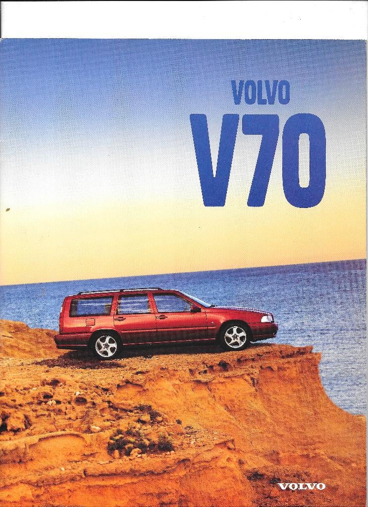 VOLVO V70,  1997, Boeken, Auto's | Folders en Tijdschriften, Ophalen of Verzenden, Zo goed als nieuw, Volvo