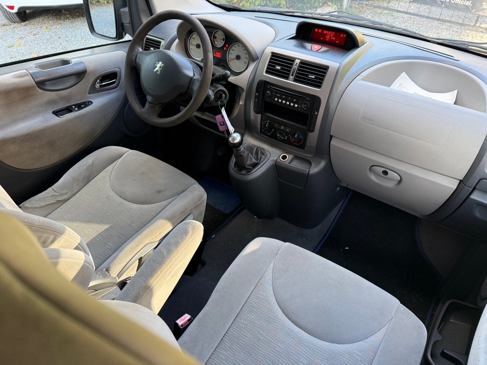 Peugeot Expert Tepee 2.0 HDi Dubbel Cabine 2012 / AC / Euro5, Auto's, Euro 5, Airbags, Bedrijf, 5 zetels