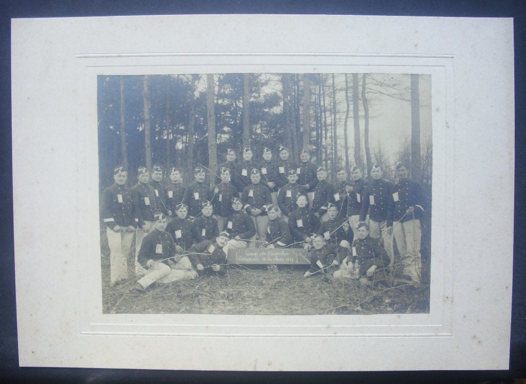 4e régiment de chasseurs à cheval 3e compagnie classe 1912, Envoi, Armée de terre, Photo ou Poster