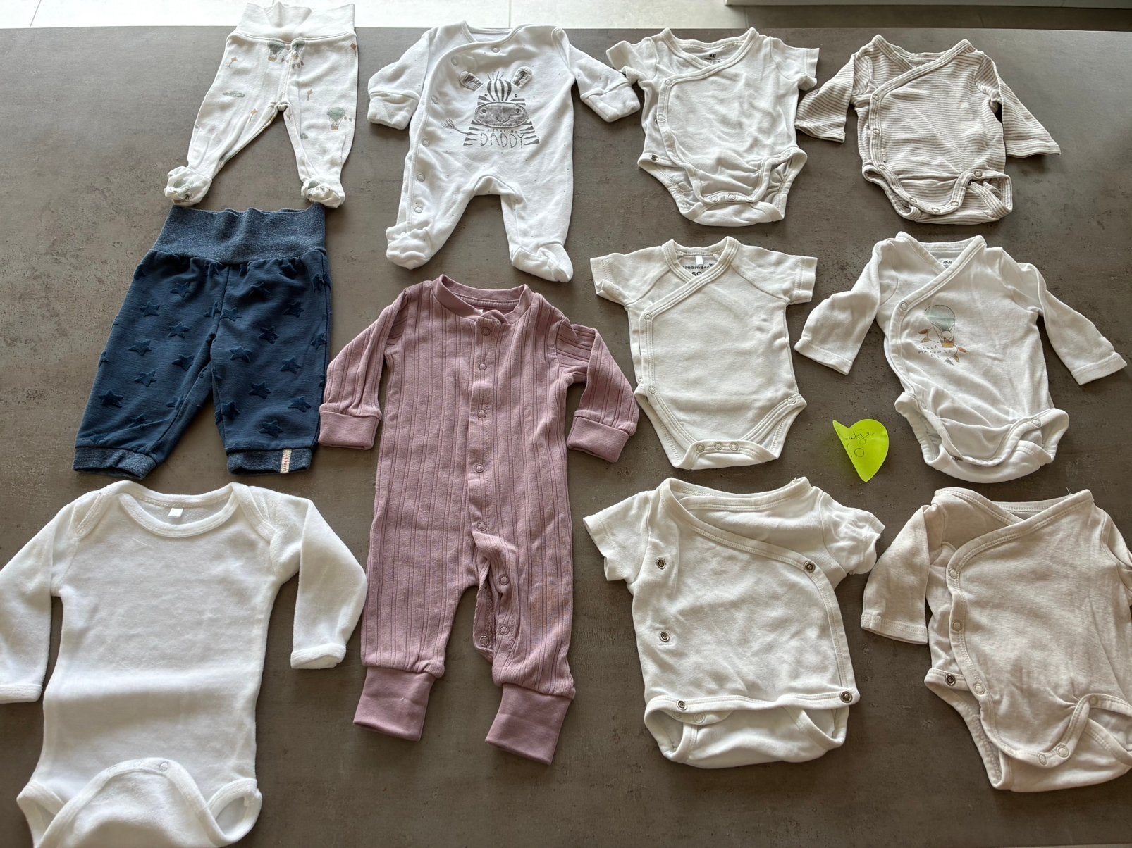 Bundel baby kleding maatje 50 : 9€, Kinderen en Baby's, Babykleding | Maat 50, Ophalen, Gebruikt