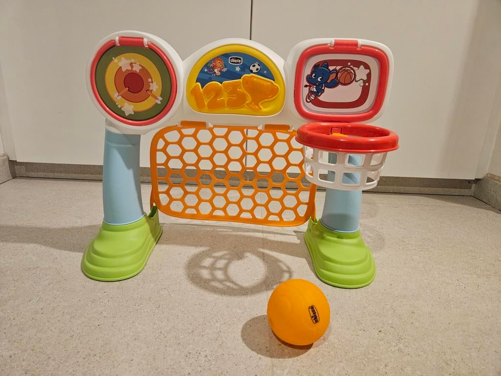 Multisportset 3 in 1 van Chicco (nieuwstaat), Kinderen en Baby's, Speelgoed | Vtech, Ophalen