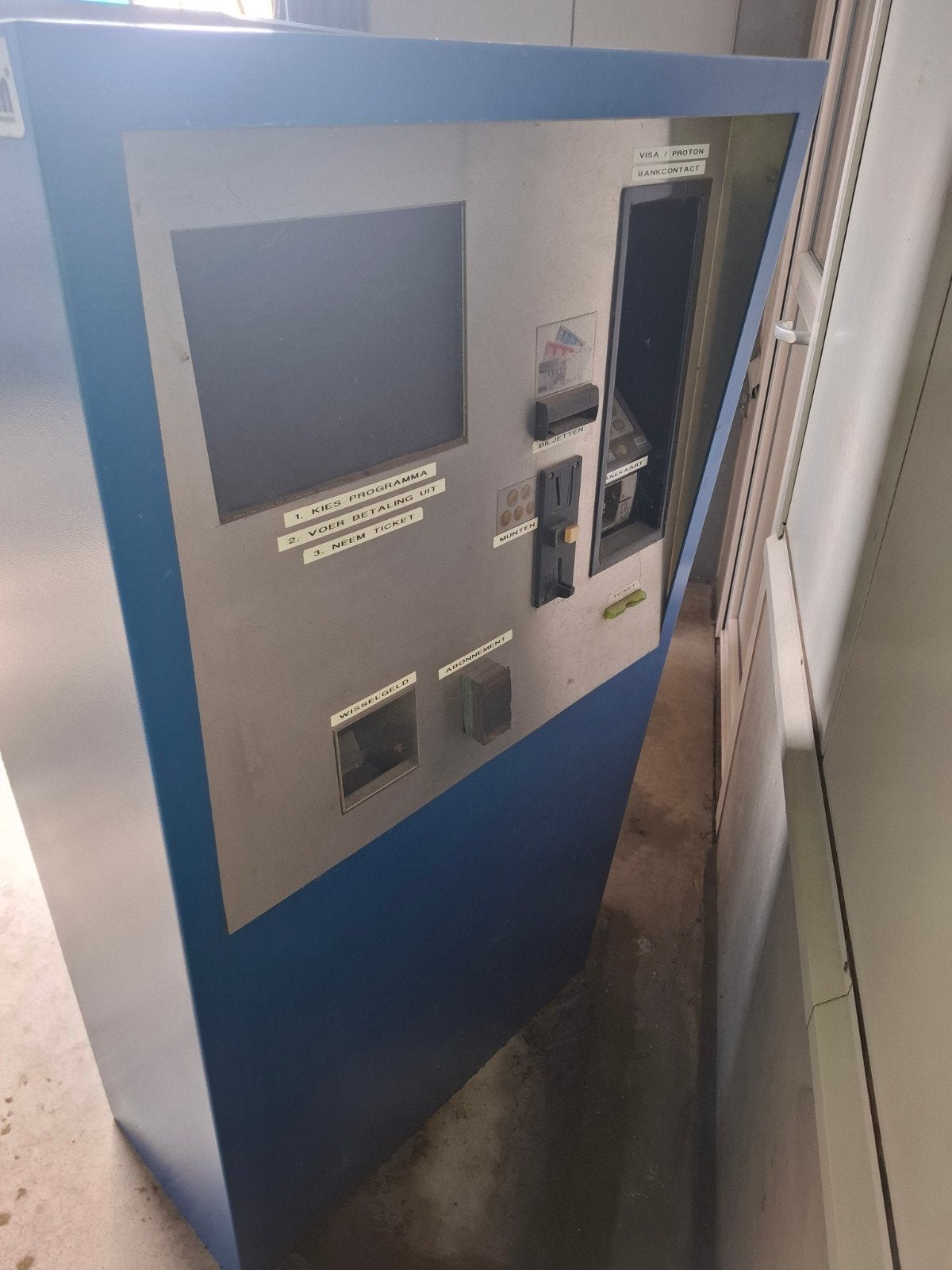 betaalautomat  voor Carwash Wasstraat voor, Ophalen