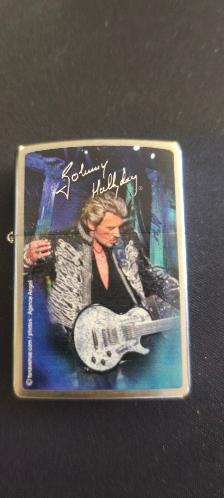 Zippo johnny Hallyday, Collections, Enlèvement