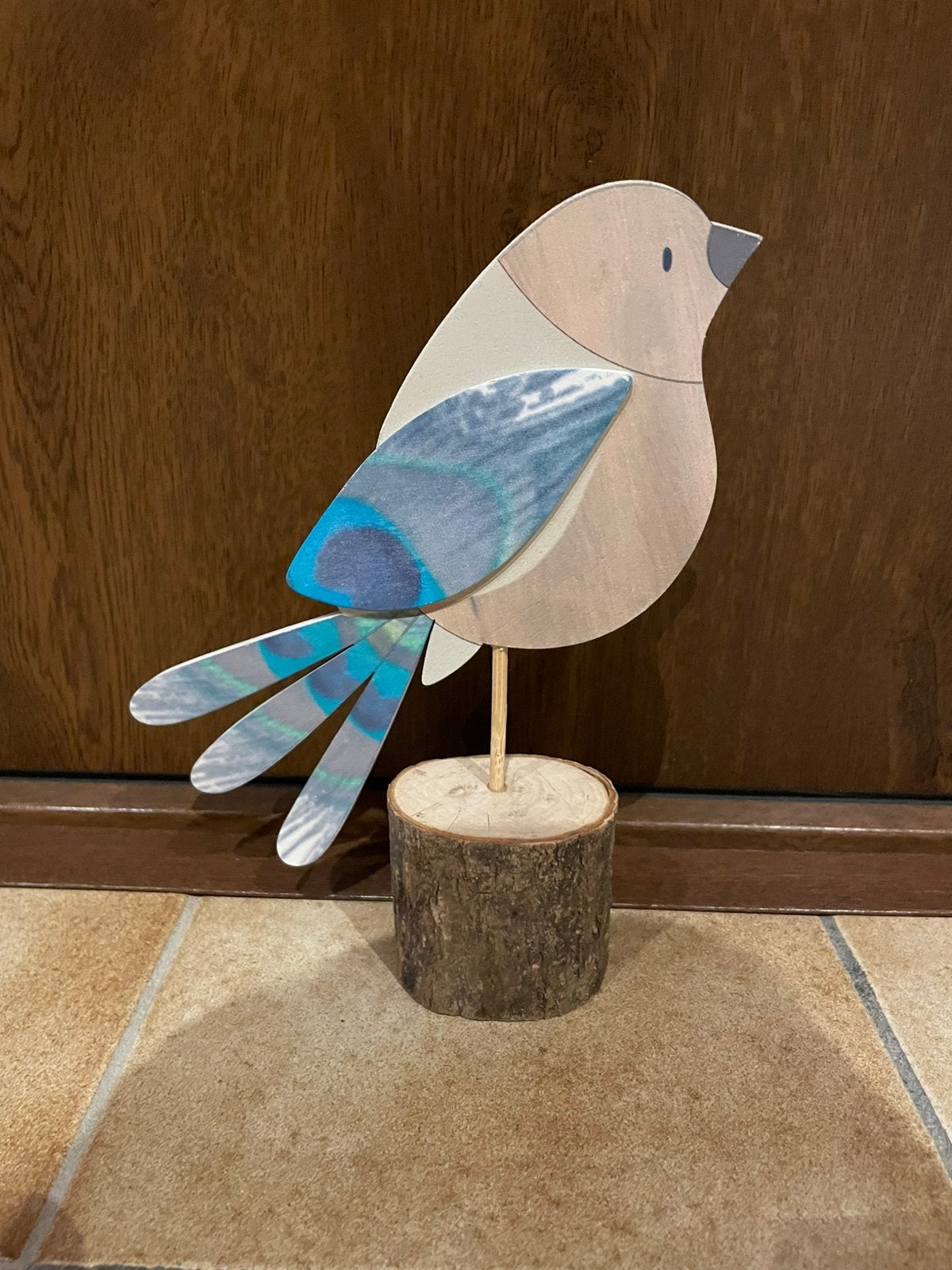Oiseau décoratif Neuf!!!, Enlèvement ou Envoi, Neuf, Bois, Vintage