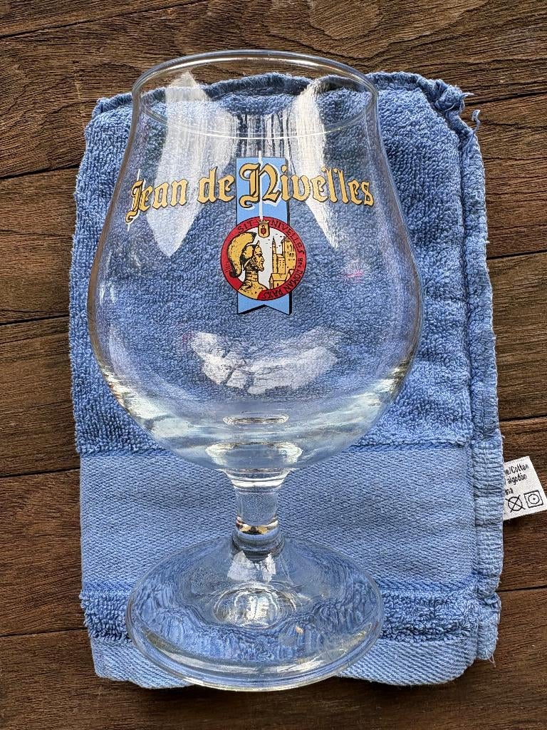 Jean de Nivelles (2 glazen), Ophalen of Verzenden, Gebruikt, Glas of Glazen, Overige merken