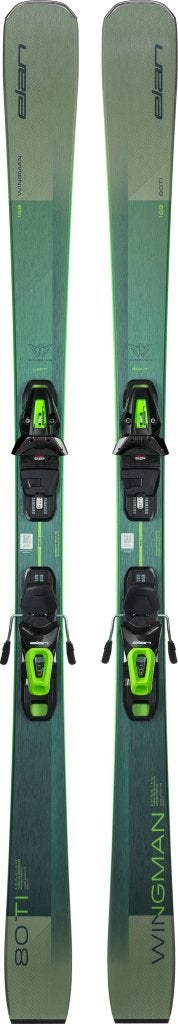 Elan Wingman 80 TI Heren Allmountain Carveski's lengte 160, Sports & Fitness, 160 à 180 cm, Info@elanski.com, Carving, Enlèvement ou Envoi
