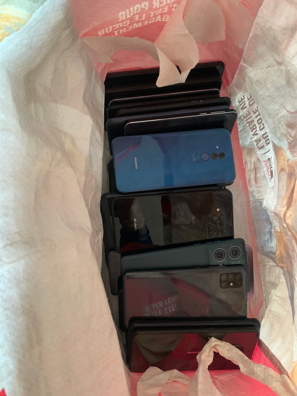 Lot de 50 téléphone, Télécoms, Enlèvement ou Envoi, Comme neuf