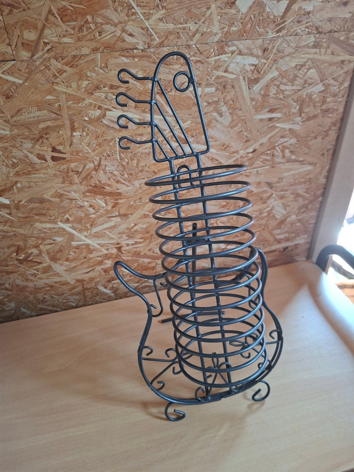 cd rek gitaar, Ophalen, Zo goed als nieuw, Metaal, Cd's
