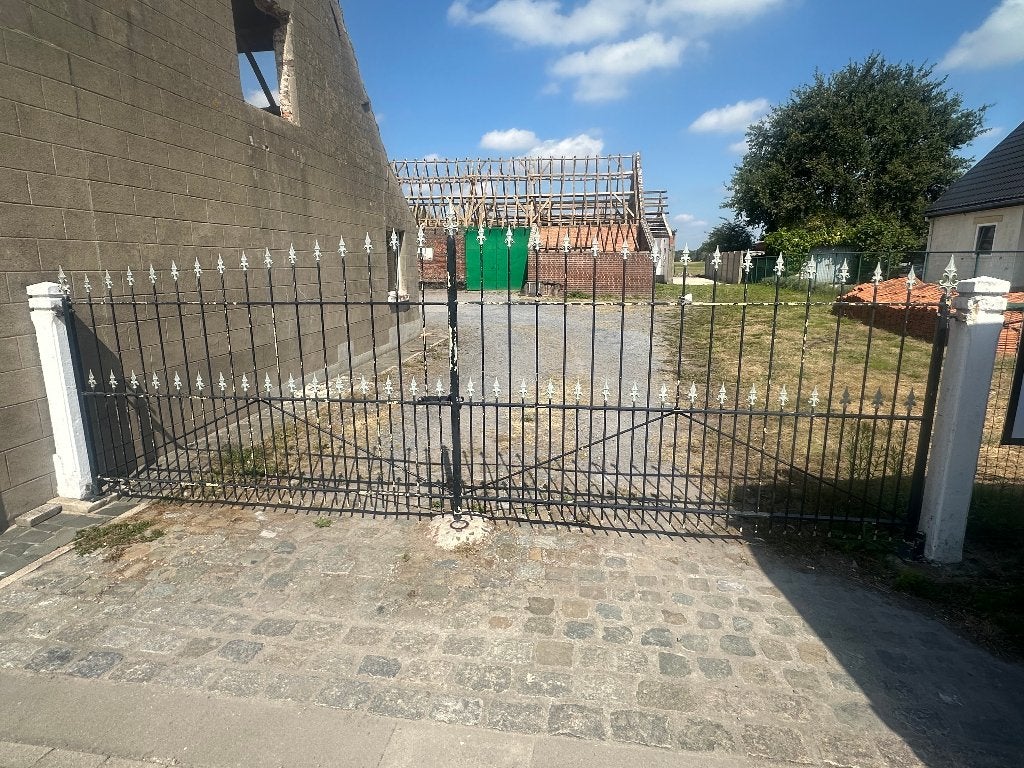 Smeedijzeren hekken, Tuin en Terras, Ophalen, Gebruikt, IJzer, Sierhekwerk
