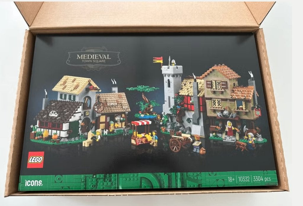 Lego (10332) Place de la ville médiévale - SCELLÉE, Neuf, Enlèvement ou Envoi, Lego, Ensemble complet