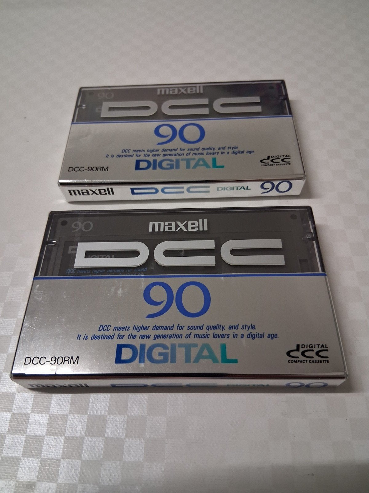 Cassettes maxell DCC, Enlèvement ou Envoi, Neuf, dans son emballage, 2 à 25 cassettes audio, Vierge