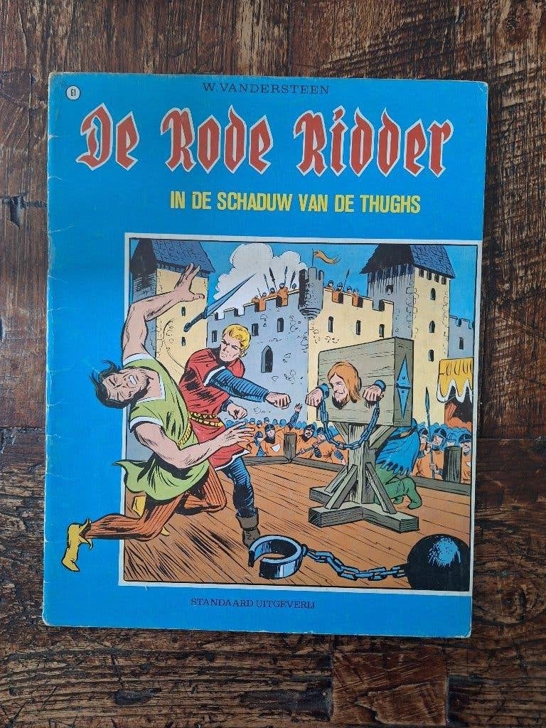 de rode ridder 61: in de schaduw van de Thughs, Eén stripboek, Ophalen of Verzenden, Gelezen